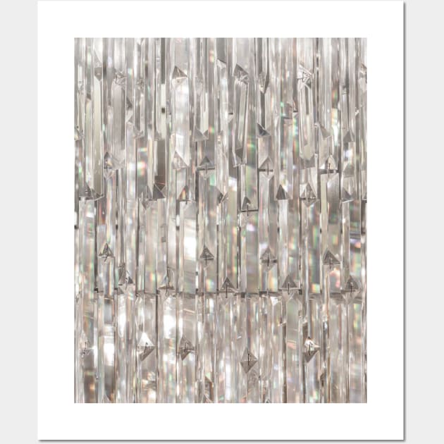 Crystals diamond glitter sparkles Wall Art by InStyle Designs